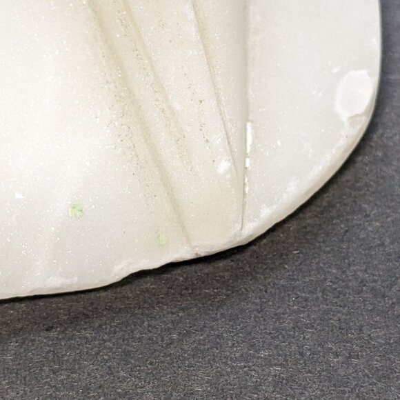 Beautiful Vintage Pair of White Marble Doves Birds Bookends Italy, numbered. - Picture 15 of 16